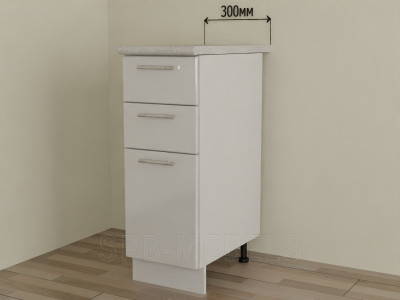 Шкаф нижний три ящика ШН3Я30 (30см)