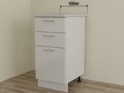 Шкаф нижний три ящика ШН3Я40 (40см)