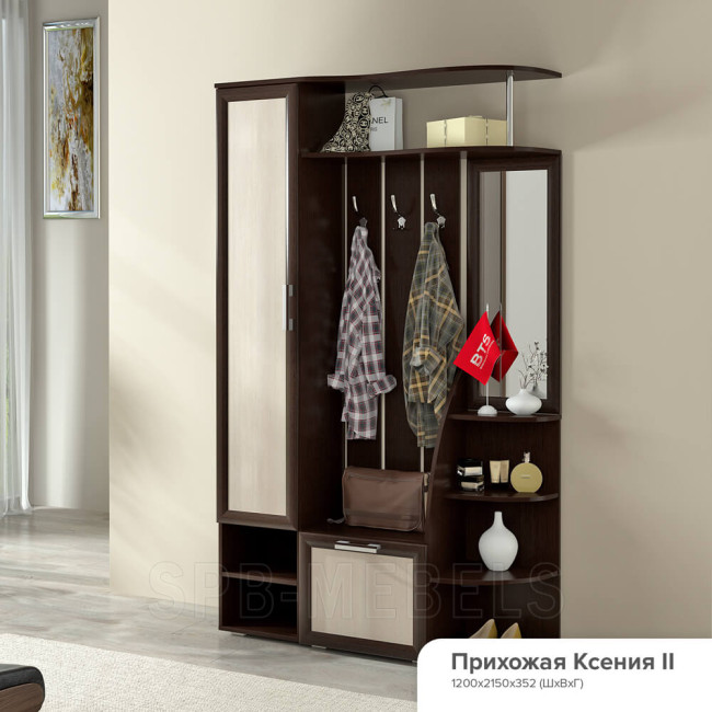 Прихожая Ксения-2 купить недорого СПб Прихожая Ксения-2 купить недорого СПб