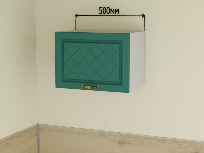 ШВГ50 Дуб бирюза — модуль подвесной 50 см в горизонтальном исполнении Айвори ШВГ50 Дуб бирюза — модуль подвесной 50 см в горизонтальном исполнении Айвори