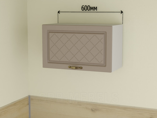 ШВГ60 Дуб ваниль — горизонтальный шкаф 60 см из коллекции кухни Айвори ШВГ60 Дуб ваниль — горизонтальный шкаф 60 см из коллекции кухни Айвори