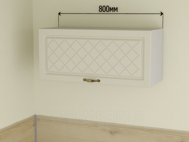 ШВГ80 Дуб ваниль — горизонтальный шкаф 80 см из коллекции кухни Айвори ШВГ80 Дуб ваниль — горизонтальный шкаф 80 см из коллекции кухни Айвори