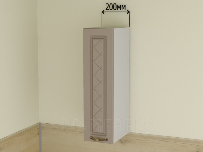 ШВ20 Дуб кофе — компактный навесной модуль 20 см для кухни ШВ20 Дуб кофе — компактный навесной модуль 20 см для кухни