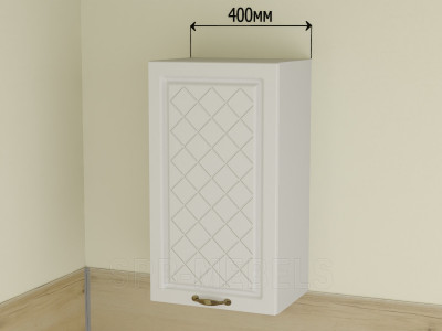 Навесной шкаф 40 см ШВ40 | Кухня Айвори