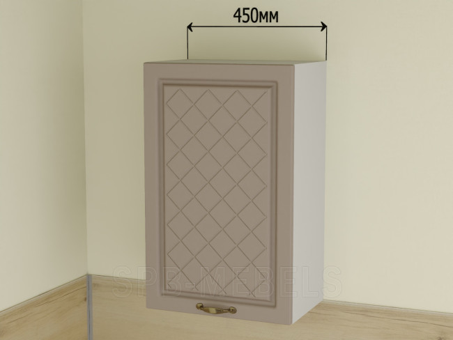 ШВ45 Дуб ваниль — шкаф навесной 45 см в светлом исполнении ШВ45 Дуб ваниль — шкаф навесной 45 см в светлом исполнении