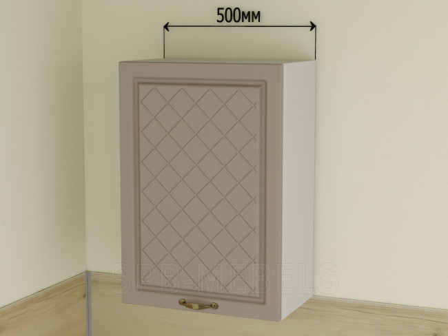 ШВ50 Дуб кофе — вместительный подвесной шкаф 50 см для кухни ШВ50 Дуб кофе — вместительный подвесной шкаф 50 см для кухни