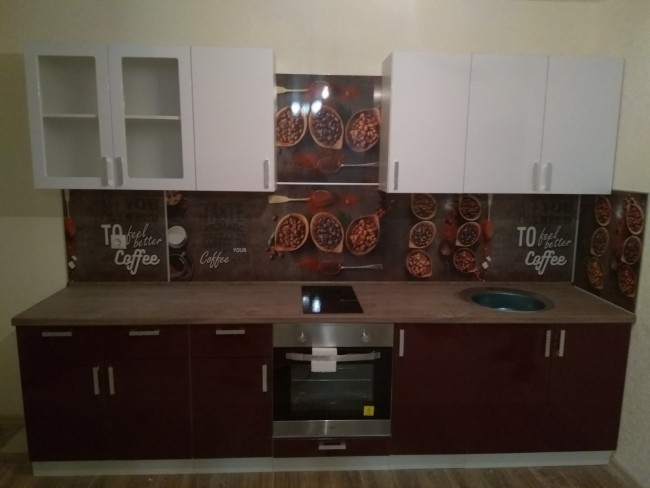 Кухня 3 метра глянец
