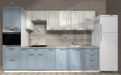 Кухня Лофт 3.2 метра проект 338