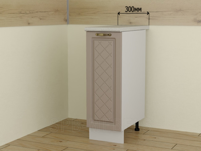 Шкаф нижний 15 см бутылочница ШН30 Дуб Кофе Шкаф нижний 15 см бутылочница ШН30 Дуб Кофе