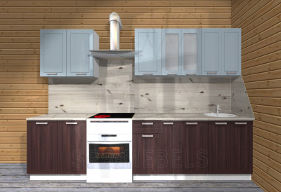 Кухня Лофт 3 метра проект 348
