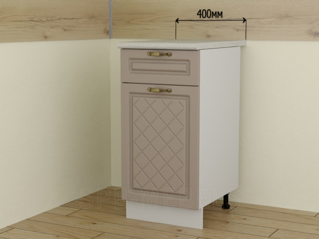 Шкаф ШН1Я40 40 см Дуб кофе, с ящиком сверху и одной дверцей Шкаф ШН1Я40 40 см Дуб кофе, с ящиком сверху и одной дверцей