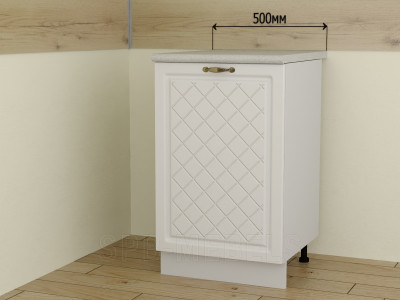 Шкаф нижний 50 см с дверцей ШН50 | Кухня Айвори