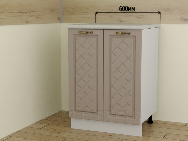 Шкаф ШН60 60 см Дуб кофе, нижний двухстворчатый модуль Шкаф ШН60 60 см Дуб кофе, нижний двухстворчатый модуль