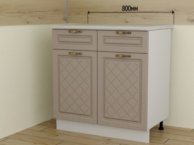 Шкаф ШН1Я80 80 см Дуб кофе, с ящиком сверху и двумя дверями Шкаф ШН1Я80 80 см Дуб кофе, с ящиком сверху и двумя дверями