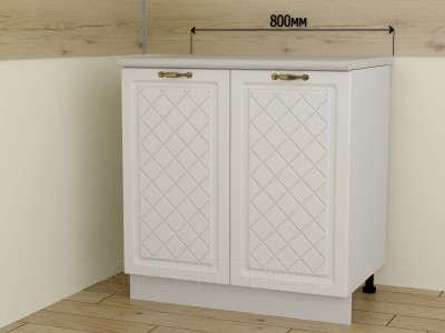 Шкаф нижний 80 см с дверцами ШН80 | Кухня Айвори