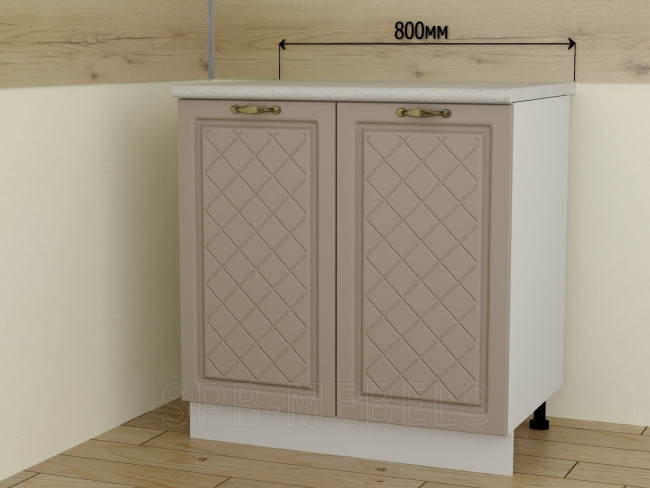 Шкаф ШН80 80 см Дуб кофе, нижний двухдверной модуль