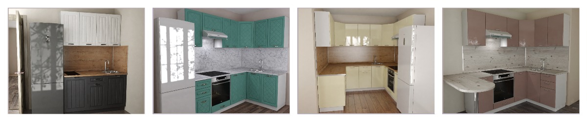 Готовые кухни
